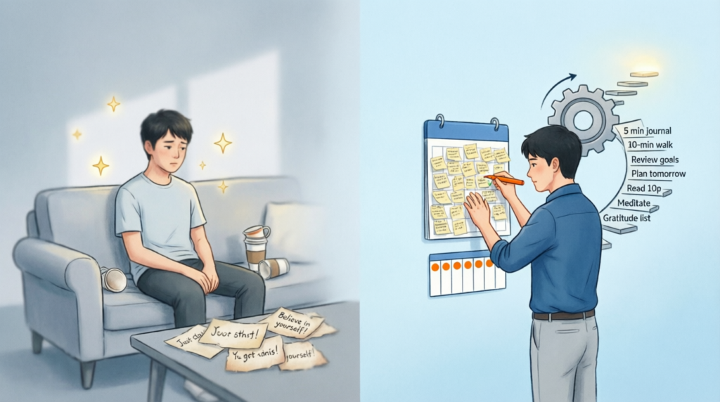 Как не бросить работу над собой после старта