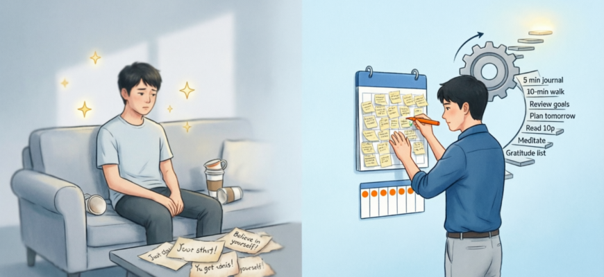 Как не бросить работу над собой после старта